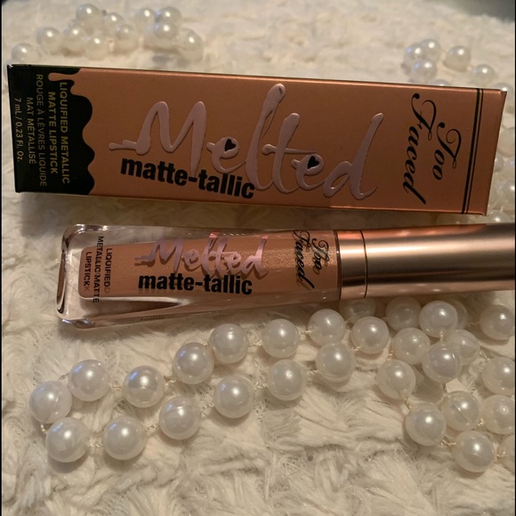 Too Faced Other - -TOO FACED. Melted Matte-tallic Liquified Lipstick
